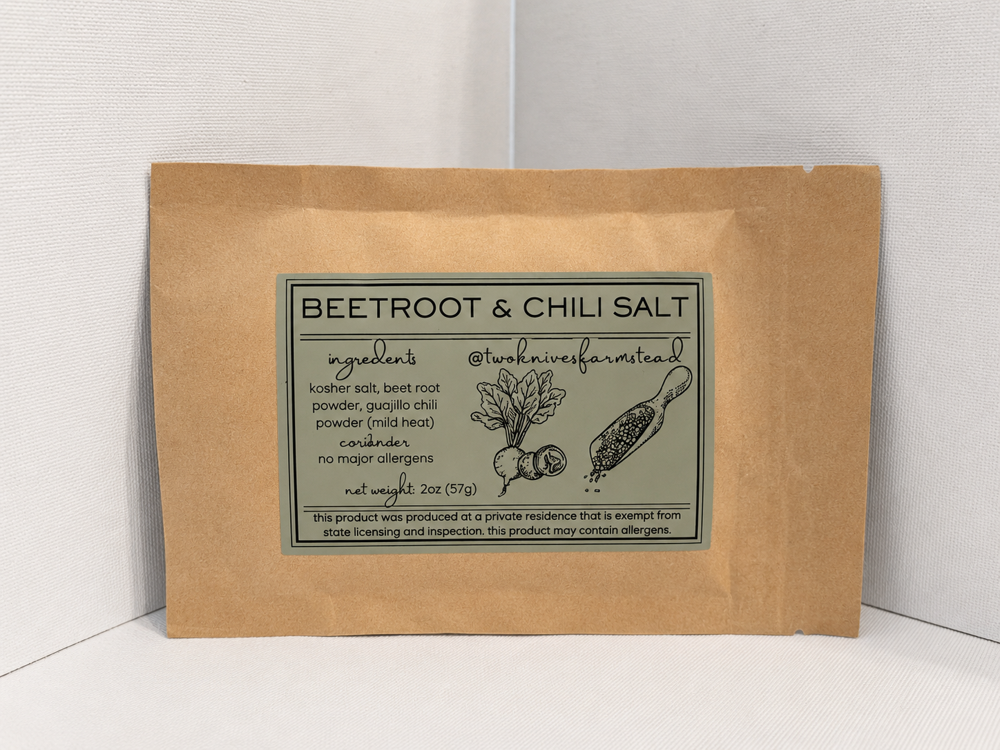 Beetroot and Chili Salt
